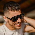 Rooney, Black + Polarized Gray Green Lens, hi-res