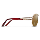 Aviator Reader, Gold + Polarized Brown 2.50 Lens, hi-res