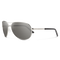 Aviator, Silver + Polarized Gray Lens, hi-res