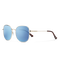 Beverly, Gold + Polarized Aqua Mirror Lens, hi-res