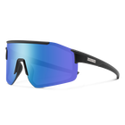 Domain, Matte Black + Polarized Blue Mirror Lens, hi-res