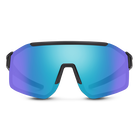 Domain, Matte Black + Polarized Blue Mirror Lens, hi-res