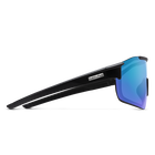 Domain, Matte Black + Polarized Blue Mirror Lens, hi-res
