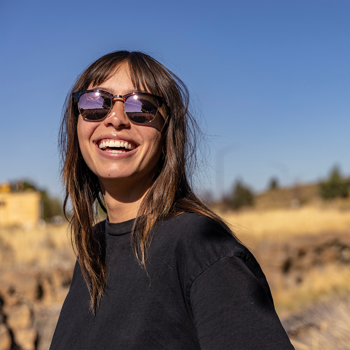 Step Out, Tortoise + Polarized Pink Gold Mirror Lens, hi-res
