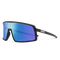 Upshot, Matte Black + Polarized Blue Mirror Lens, hi-res